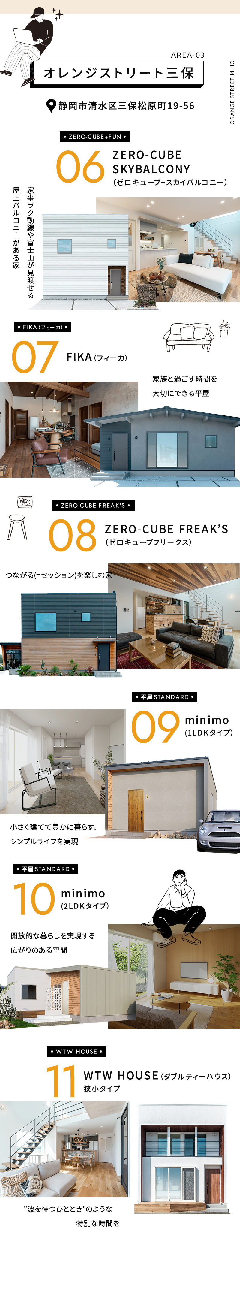 オレンジストリート三保